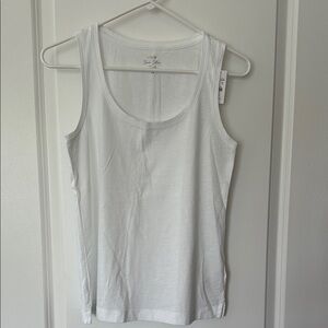 J. Crew Factory White Tank Top Size XS